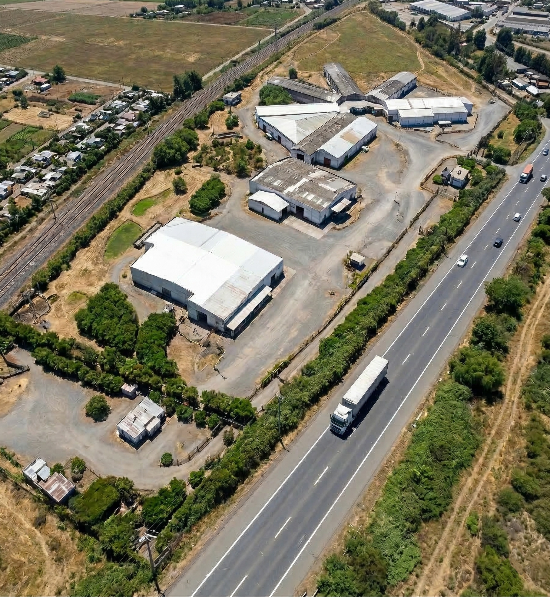 Vista satelital de área San Carlos
